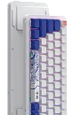 Клавиатура игровая проводная Red Square Alumix 68 Arita + коврик g3ms Sapphire RSQ-20059 (белая)