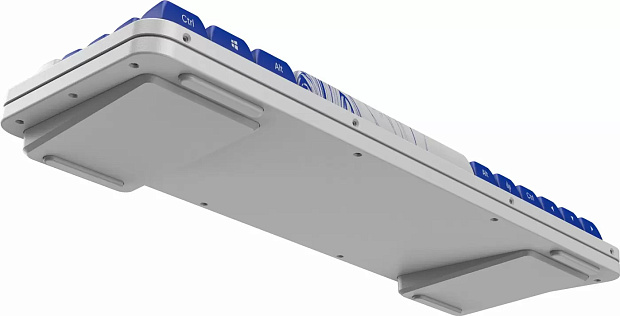 Клавиатура игровая проводная Red Square Alumix 68 Arita + коврик g3ms Sapphire RSQ-20059 (белая)