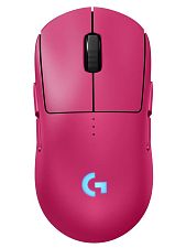 Мышь игровая проводная/беспроводная Logitech G Pro 2 Lightspeed (розовая), 910-007313