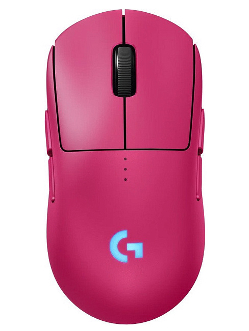 Мышь игровая проводная/беспроводная Logitech G Pro 2 Lightspeed (розовая), 910-007313