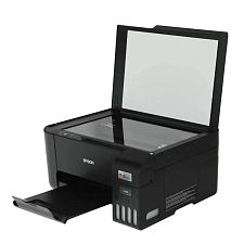 МФУ струйный цветной Epson EcoTank L3210 с СНПЧ, "3в1" принтер, сканер, копир, А4