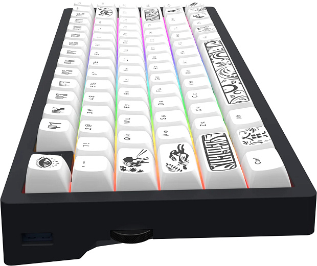 Клавиатура Дарк Проджект KD83A g3ms Magnetite DP-KD-83A-100100-GMN в стиле славянских сказок