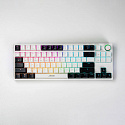Клавиатура игровая JEGG ZA87 Pro White,black,orange, TNT Yellow (белая)
