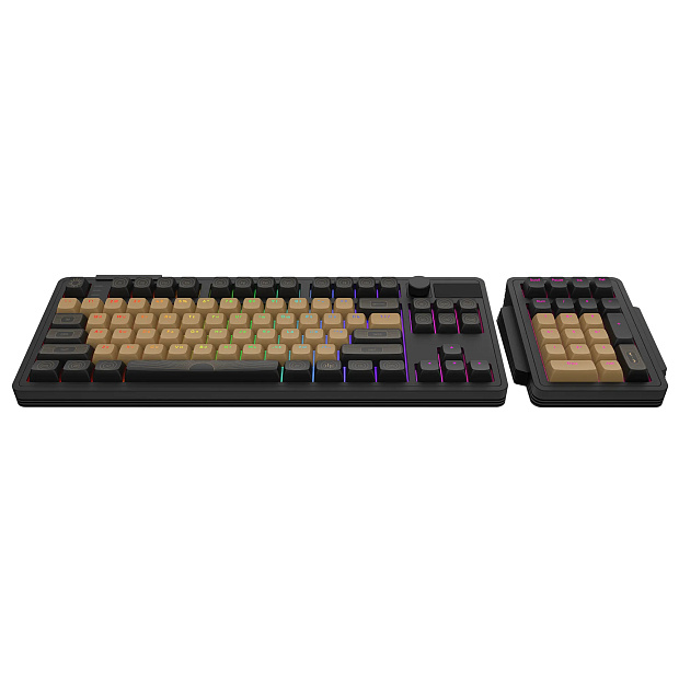 Клавиатура проводная Дарк Проджект KD87A + Numpad g3ms Aquamarine DP-KD-87A-000101-GAM (черная)